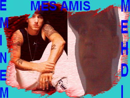 c'est moi avec mon ami eminem